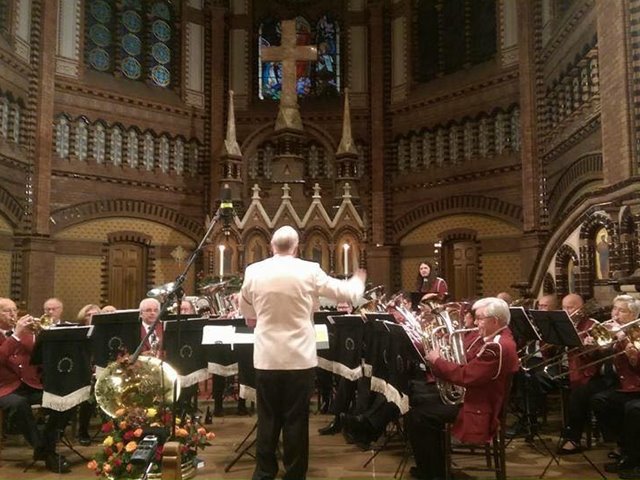 Speidermusikkens julekonsert-gudstjeneste i Skien